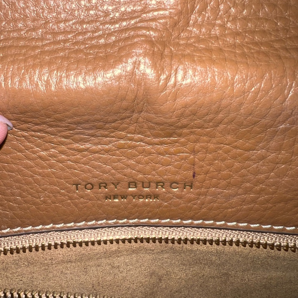 Tory Burch Brown Leather Shoulder Bag - Picture 11 of 16